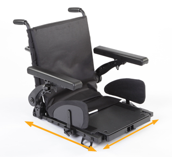 fauteuil roulant Quickie-Hula matériel médical grenoble 4